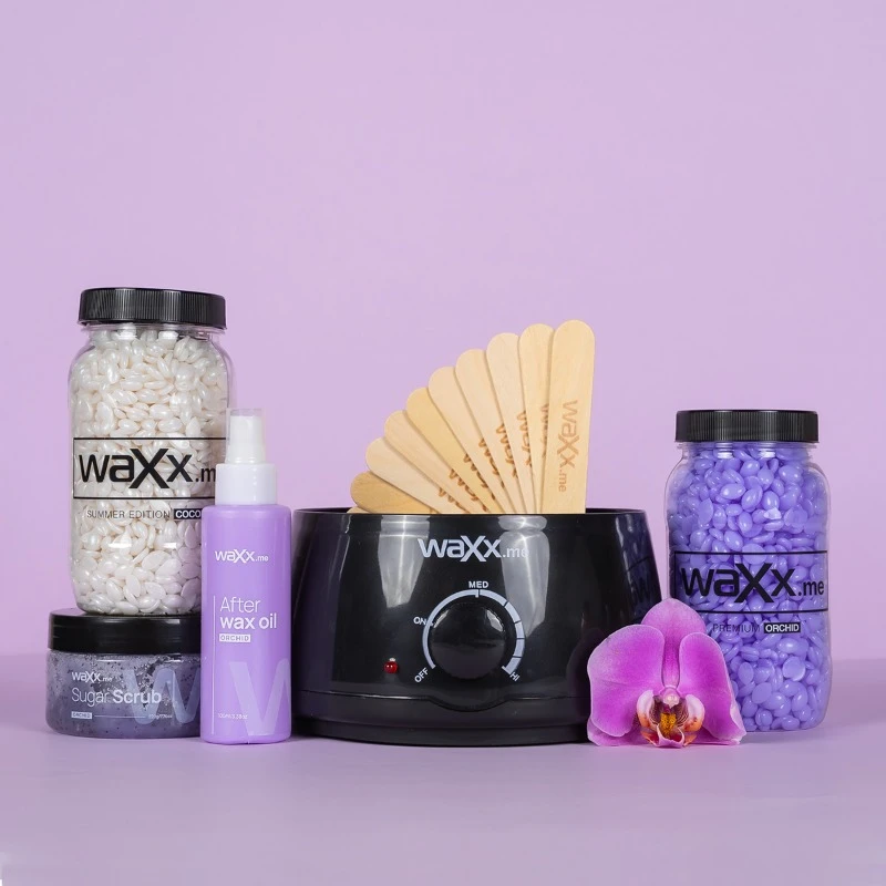 WaXx Box Orchid Glow  + Подарък Олио за след епилация 