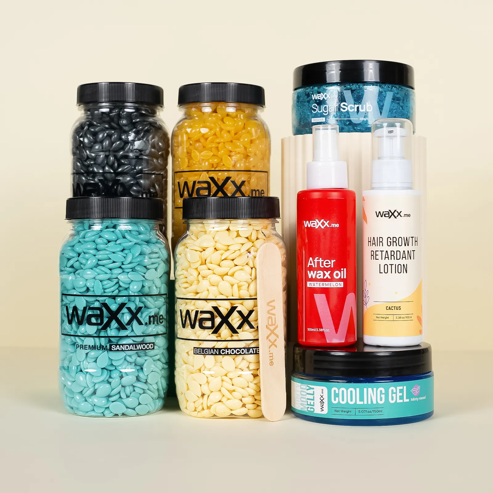 WaXx Box Golden Glow  + Подарък Охлаждащ гел 