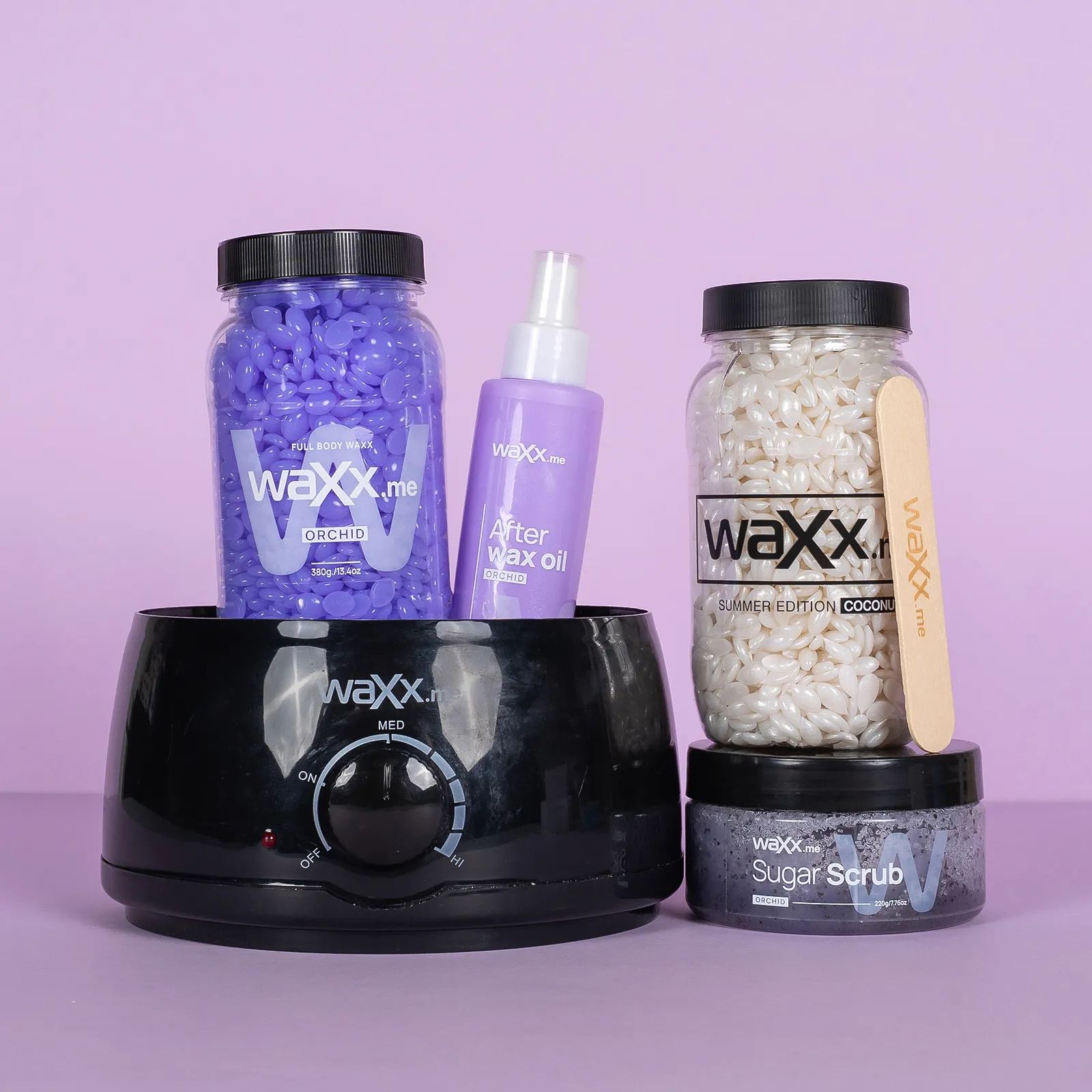 WaXx Box Orchid Glow  + Подарък Олио за след епилация 