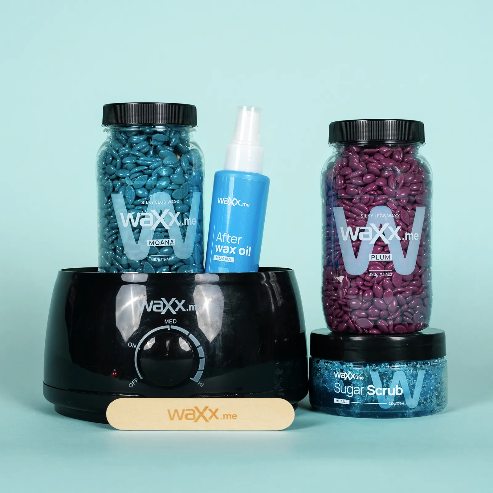 WaXx Silky Legs Box  + Подарък Захарен скраб 