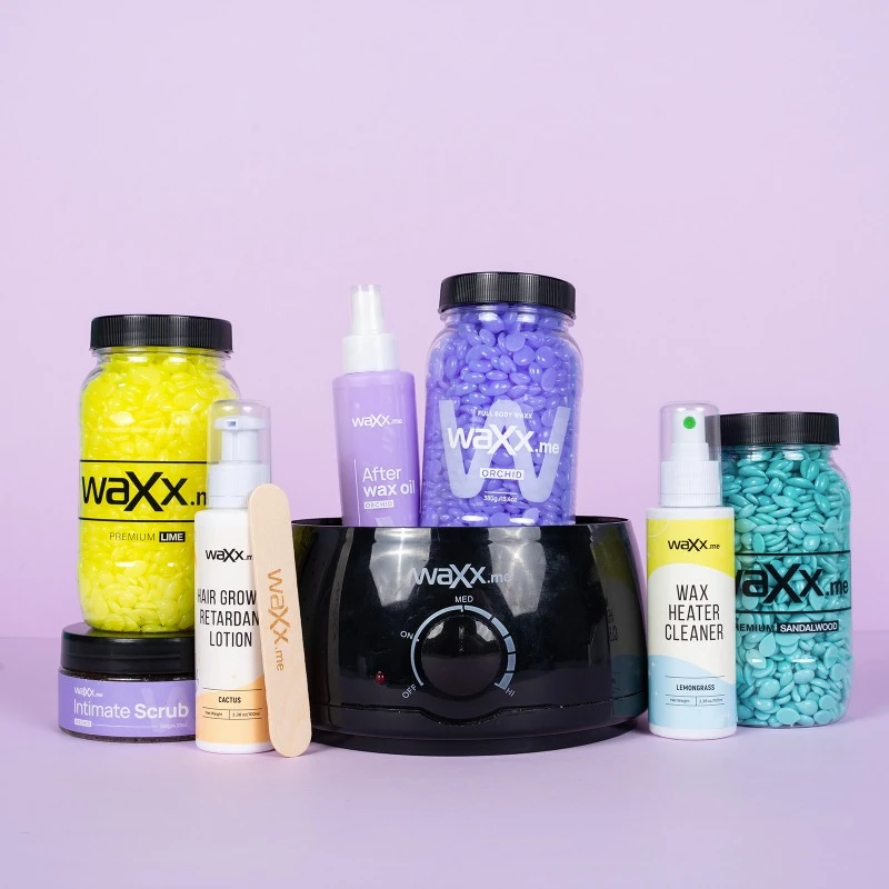 WaXx Box Orchid Skin Ritual  + Подарък Лосион за забавяне растежа на космите Кактус  