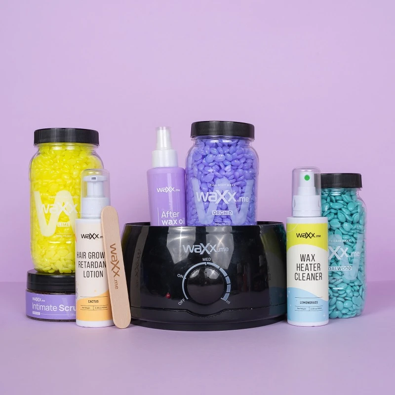 WaXx Box Orchid Skin Ritual  + Подарък Лосион за забавяне растежа на космите Кактус  