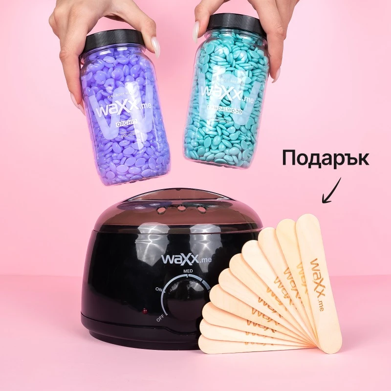 Нагревател + 2 кола маски по избор +  Подарък Шпатули 